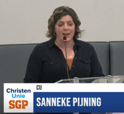 Maidenspeech Sanneke